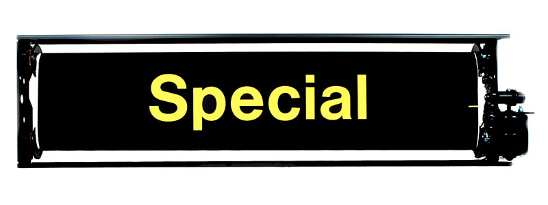 Roller Curtain Signs