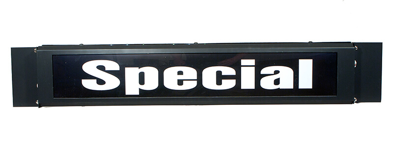 Roller Curtain Signs