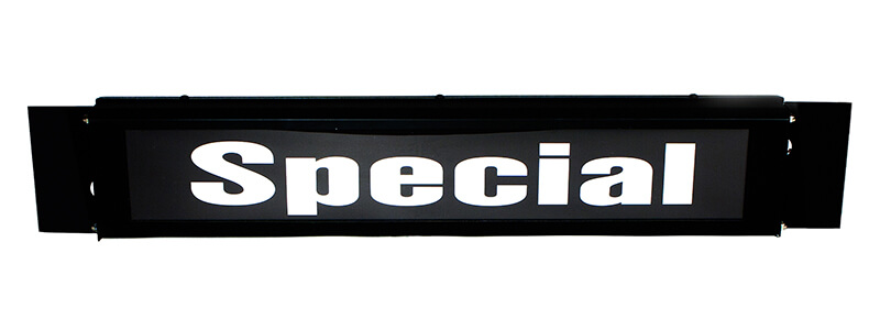 Roller Curtain Signs